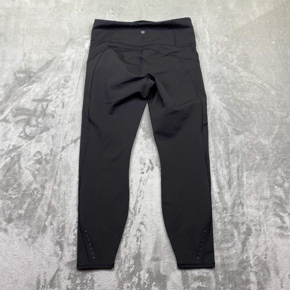 Athleta Rainier 7/8 Tight Leggings‎ Black Medium NWT Fits 26" Athleisure Grunge - Picture 8 of 10